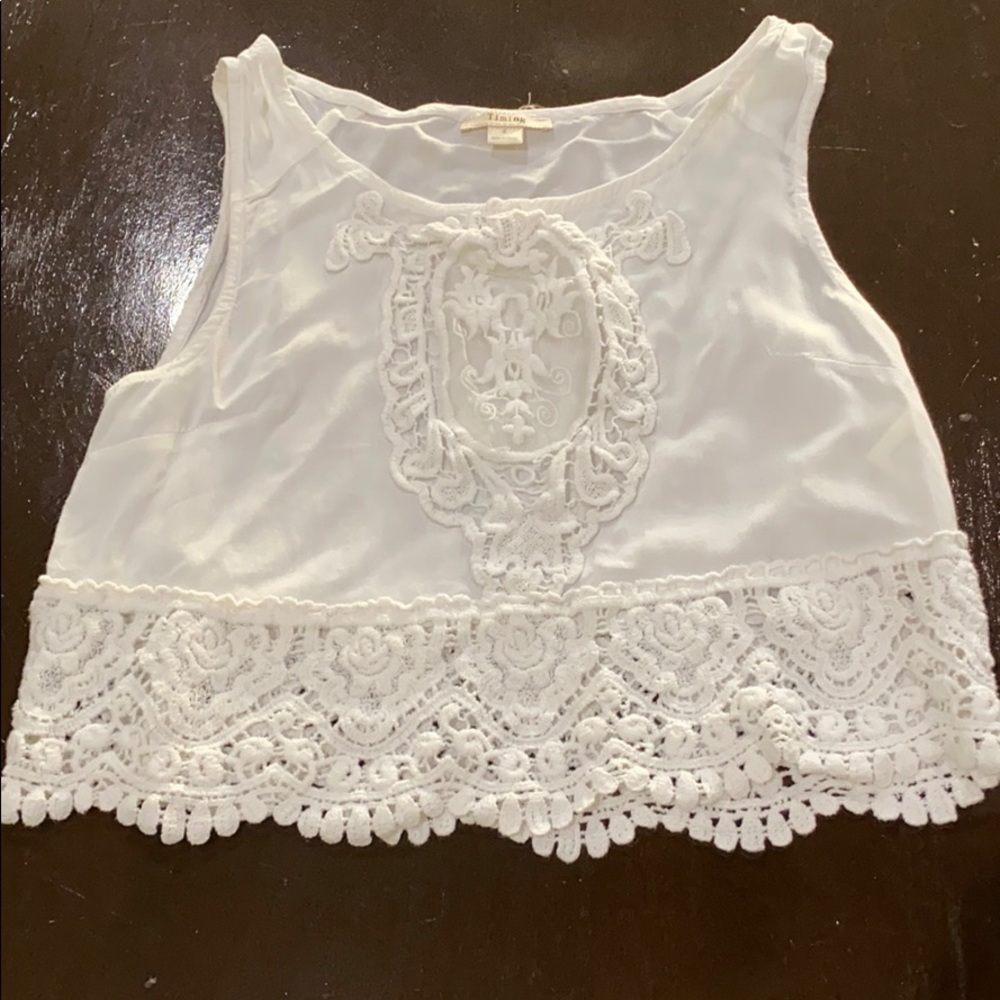 Timing Crop Tank